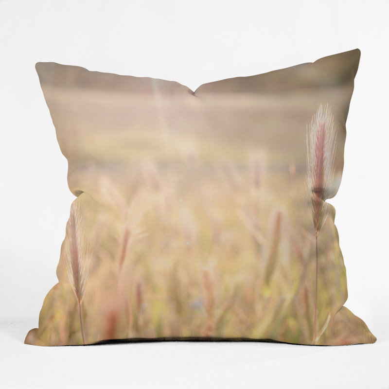 Bree Madden Wheat Fields Throw Pillow, 16" x 16"