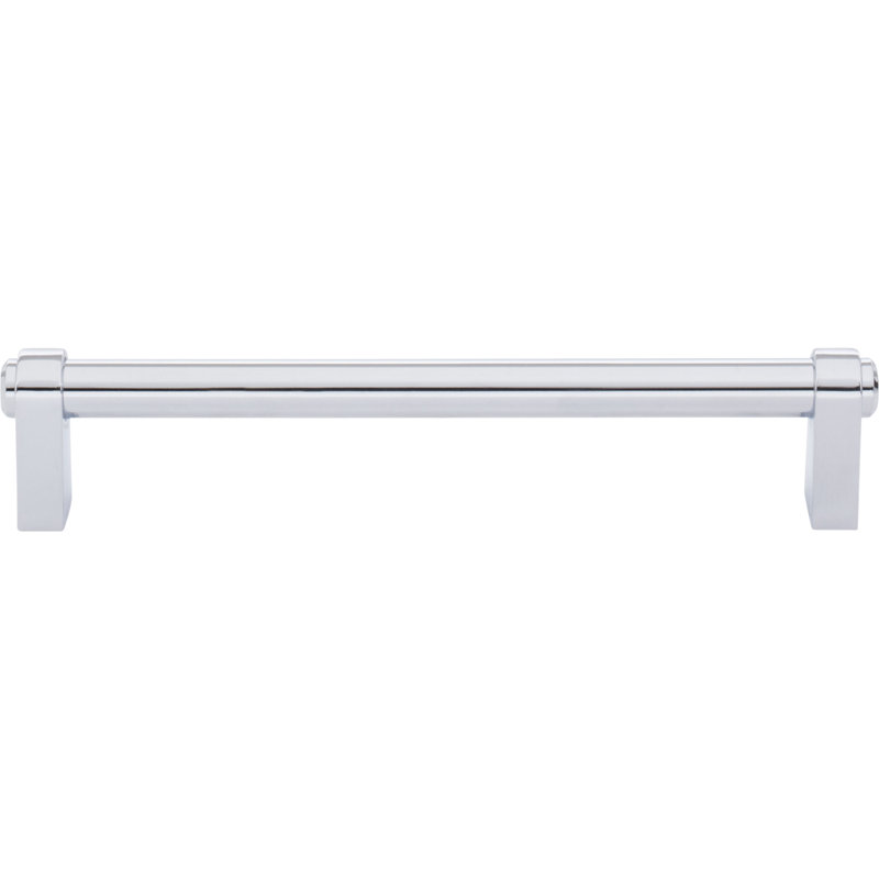 Lawrence Bar Pull, Polished Chrome, 6 5/16" Center To Center