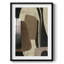 «Retro Form Collage II», impression encadrée-161522553