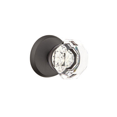 Ensemble de boutons d'intimité Emtek avec rosette n ° 2 et bouton Old Town