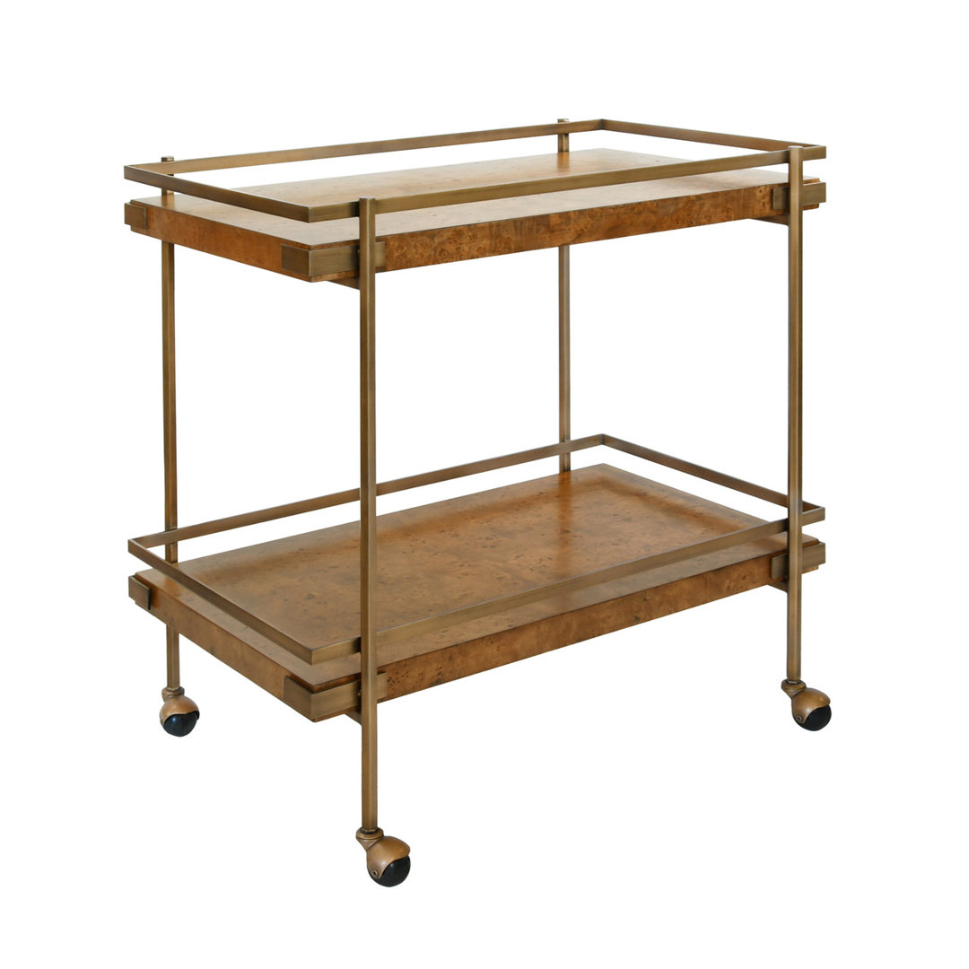 Cash Bar Cart Worlds Away Frame 