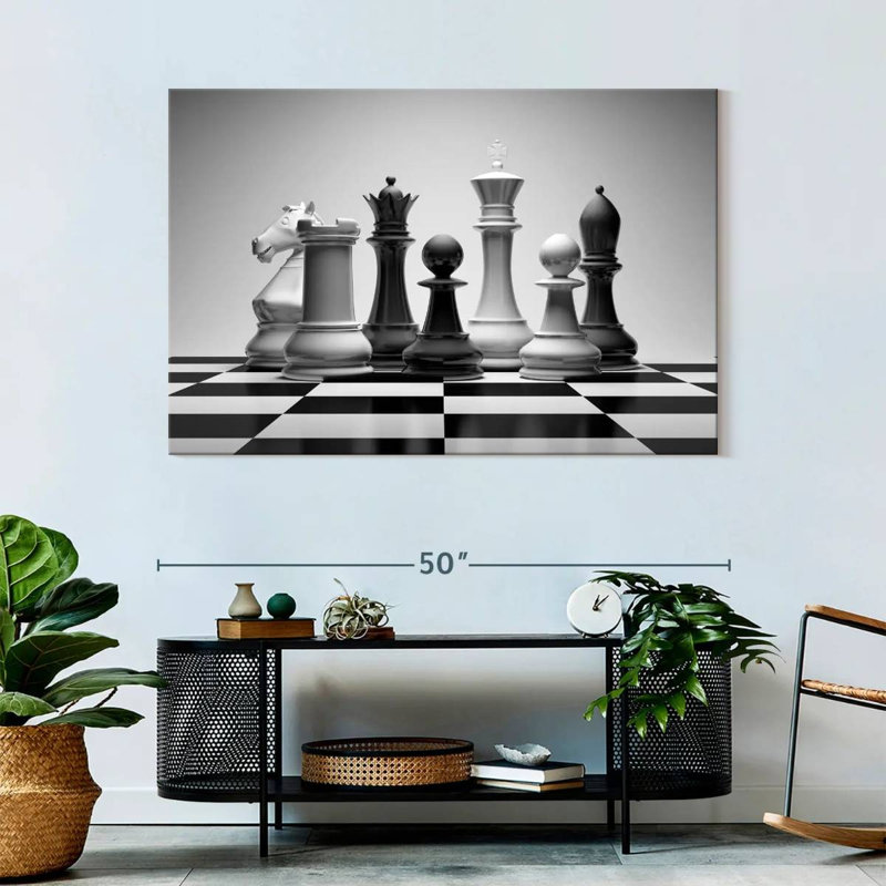 Senne Virtual Chess, 32" H x 48" W