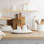 Ensemble de 3 grandes assiettes de service en céramique blanche 16 "/ 14" / 12 "pour la dinde