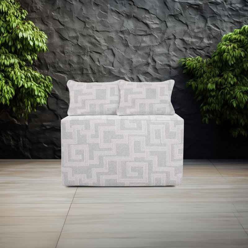 Indoor/Outdoor Universal Bench Syros Natural, Gray