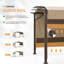 Pergola en aluminium avec auvent-96801090-96801089