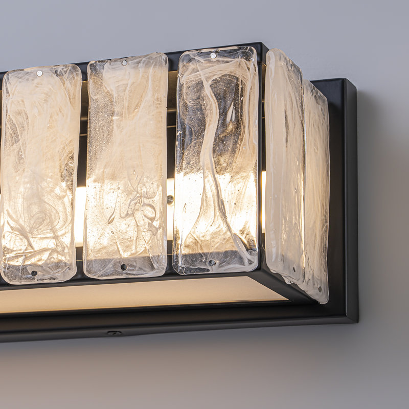 Dimmable Matte Black Led Vanity Bath Bar
