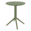 Ensemble bistro en plastique avec table pliable 23,6 po Farrah-87050944