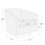 Fauteuil demi-tonneau pivotant Bennett (ensemble de 2)-115700657