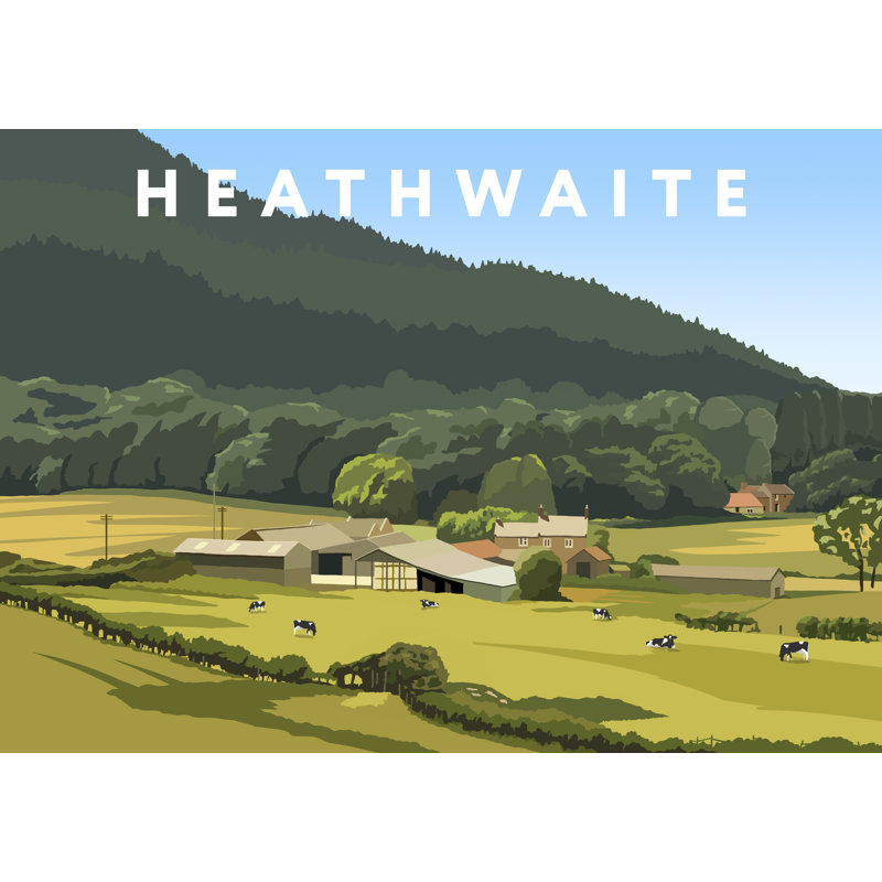 Heathwaite by Richard O'Neil - Print, No Frame, 30 cm H x 40 cm W x 1 cm D