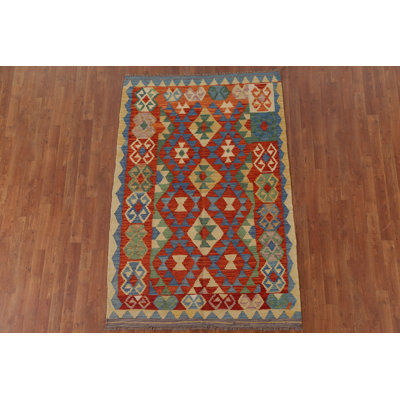 Tapis en laine South-Western Kilim 4 x 7