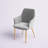Odetta 18.32'' H Velvet Upholstered Armchair-2088645278