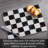 Arlington Check Tempered Glass Cutting Board 10" x 8"