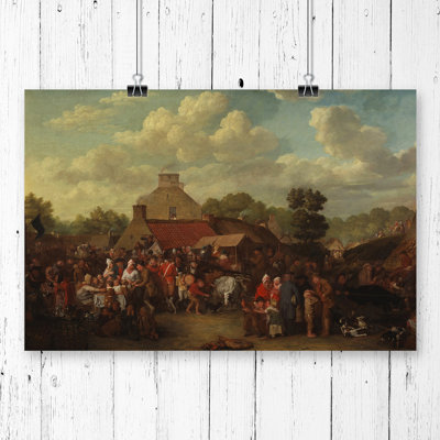 David Wilkie Pitlessie Fair - Wall Art