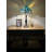 Berney Tiffany Table Lamp Dragonfly Stained Glass LED Bulbs Included H22" W12"-1428348767