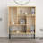 Jayvianna Geometric Bookcase-889925119
