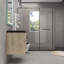 Ensemble de meuble-lavabo mural simple 24 po Saksena Kody-472190420