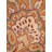 HAND TUFTED WOOL ECO-FRIENDLY AREA RUGS - Octagon | Dark Red Color | Floral Design | 8x8 Area Rugs for Living room, Bedroom-1276317441-1286523223