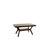 Transitional Shelved Dining Table - -colored Rectangular Home With Shelf For Space