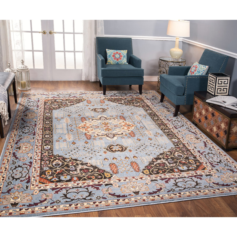 Shara Oriental Indoor Rug, Rectangle 4'2" x 6'
