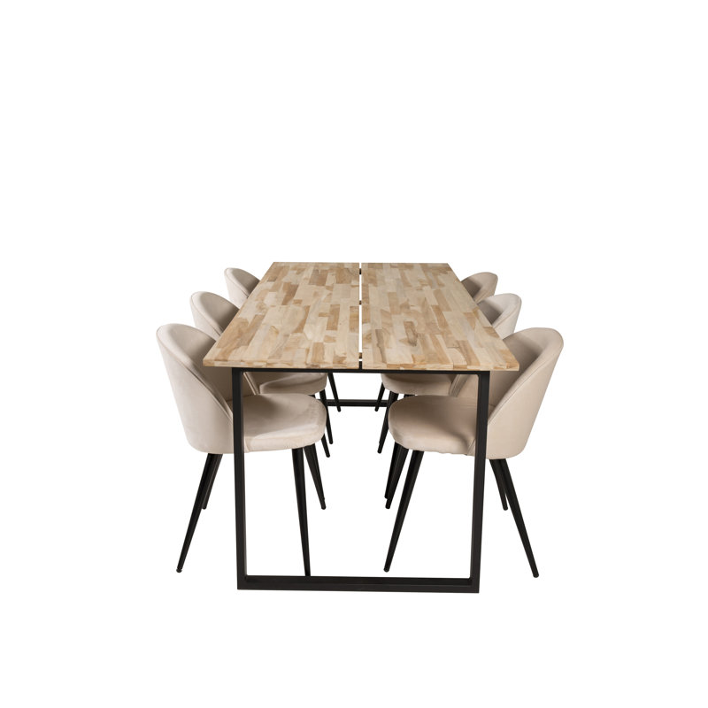 Kirkhill 6 - Person Dining Set