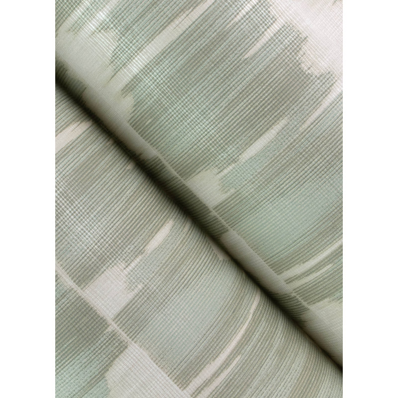 Papier peint Serendipity Sterling Shibori, Vert