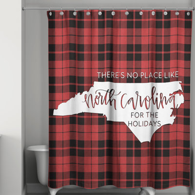 Brianne Plaid Shower Curtain
