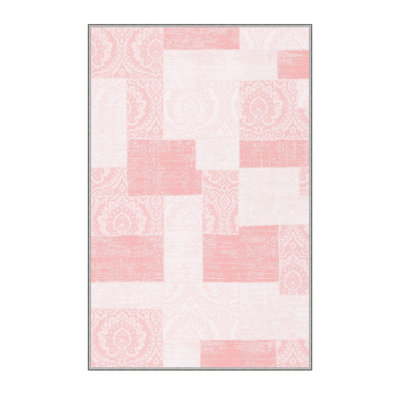Elegant 3D Printed Area Rug, 4.6 x 7.2 ft | 100% Polyester, 0.31 in Pile Height, Antibacterial | Non-Slip PVC Felt Dot Underside, Machine Washable, Perfect for Living Room or Bedroom, Durable & Stylish Design