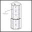 Vitrine d'angle vitrée d'angle pour vitrine d'angle-280107250