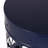 Outdoor Metal Patio End Table-1180440190-1180440165