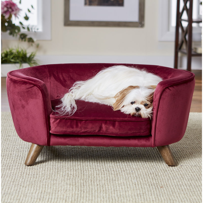 Polyester Pet Bed, Wine