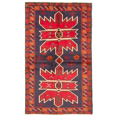 Woodberry Navy Rug 3'5" x 5'9"