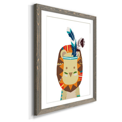 Boho Lion - Single Picture Frame Print