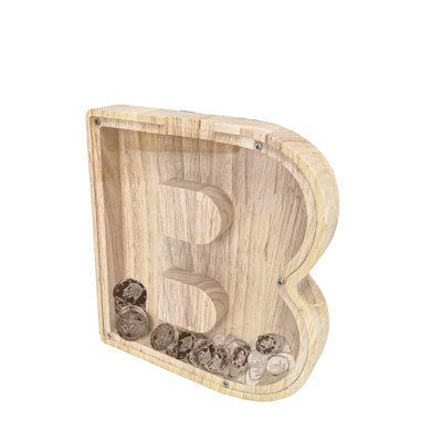 Chaddie Text & Numbers Piggy Bank