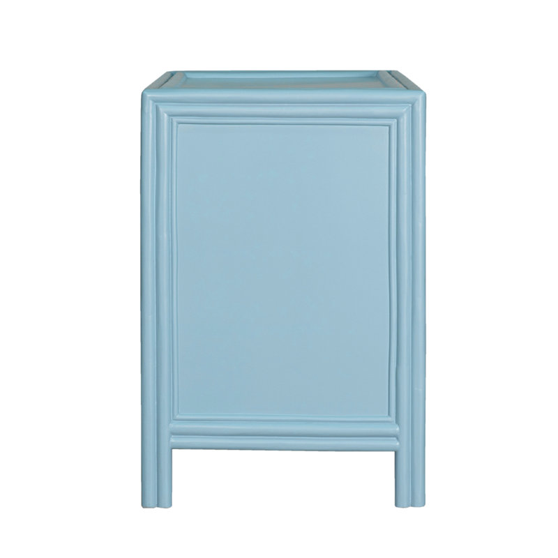 Clara Collection 1 - Drawer Nightstand, Blue