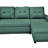 Convertible L-Shaped Sectional Sleeper Sofa Bed-928520535