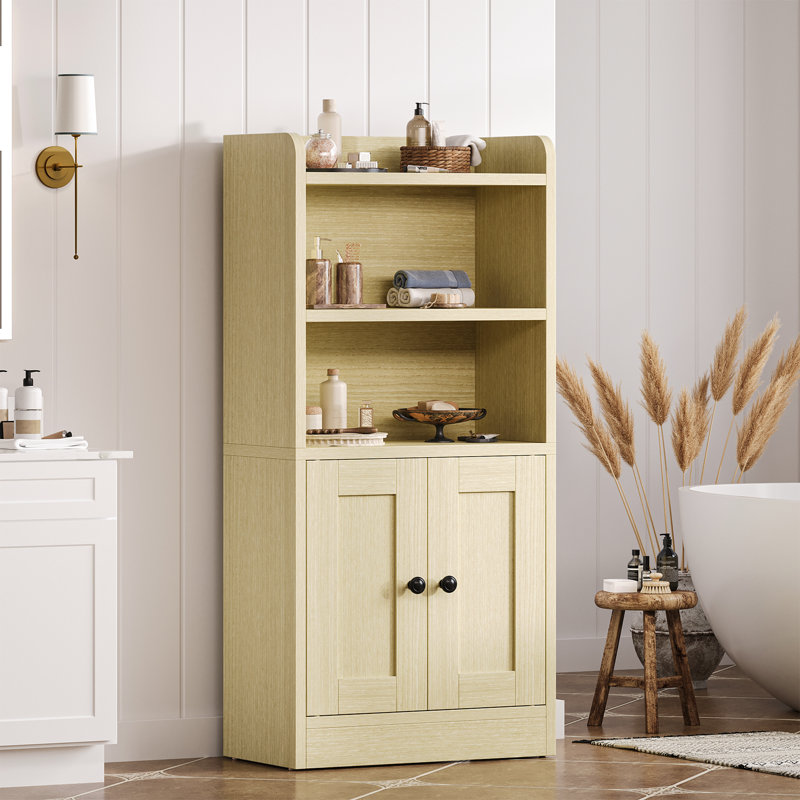 MDF Bathroom Cabinet, Wood