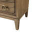Table de chevet 3 tiroirs Latte Finish