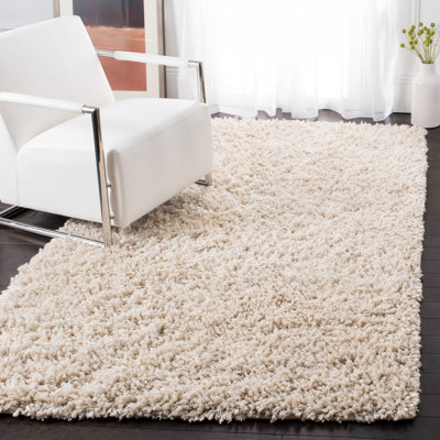 Hucksley Handmade Flatweave Ivory Area Rug