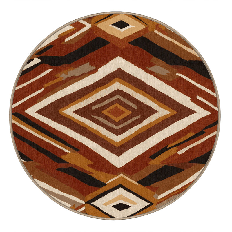 Whispering Mesa Rug, Round 5'