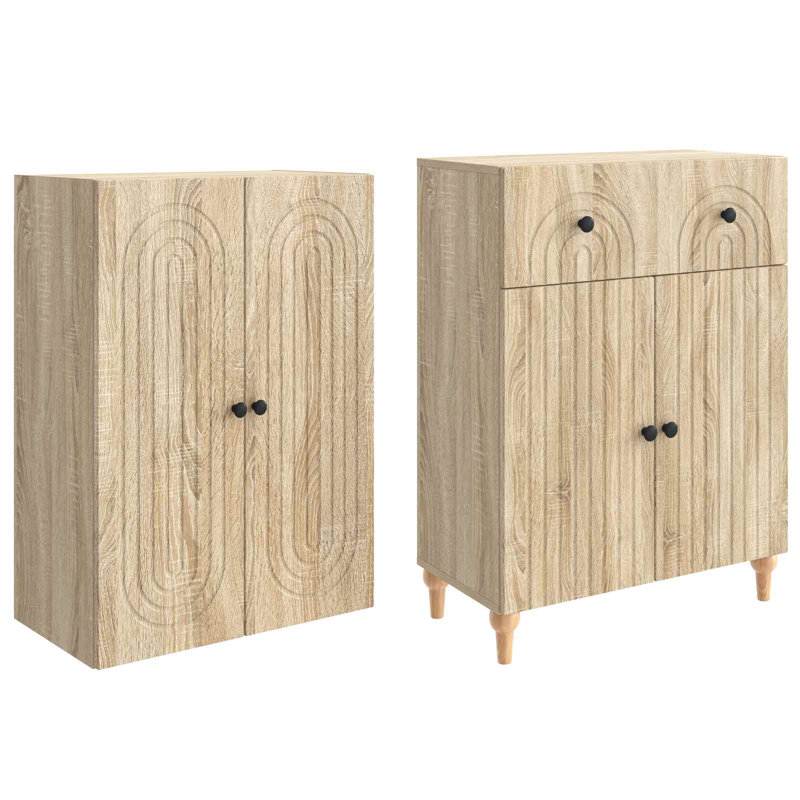 Storage Cabinet, Sonoma Oak