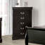 Commode à finition cerisier foncé 1Pc-674281004