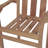Henleaze Stacking Teak Patio Dining Armchair with Cushion-257277899