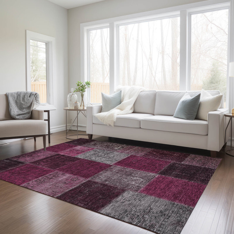 Tapis intérieur / extérieur Ayush, Rectangle 2 pi 6 po x 3 pi 10 po