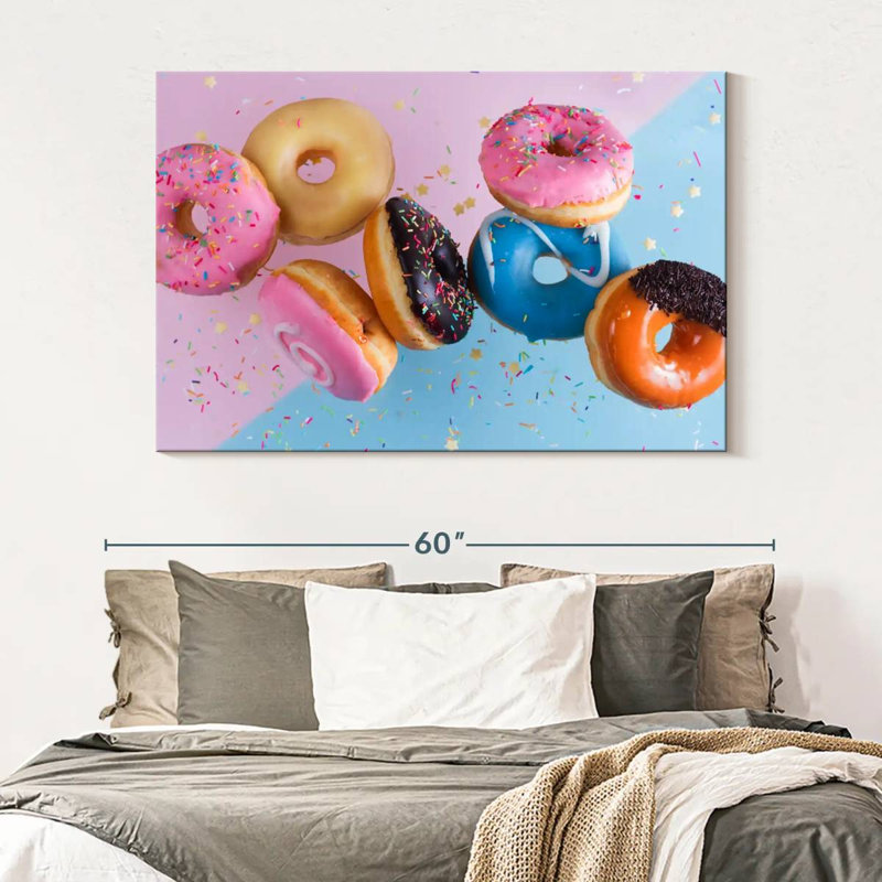 Yarlin Donut Party, H 34 po x l 51 po
