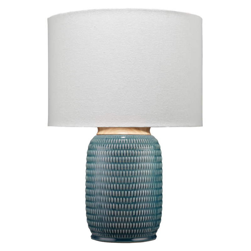 Lokki Ceramic Table Lamp, Blue