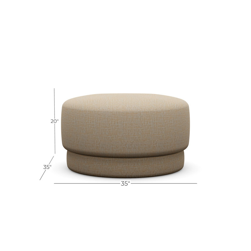 Cremini Medium Ottoman, Churchill 351902