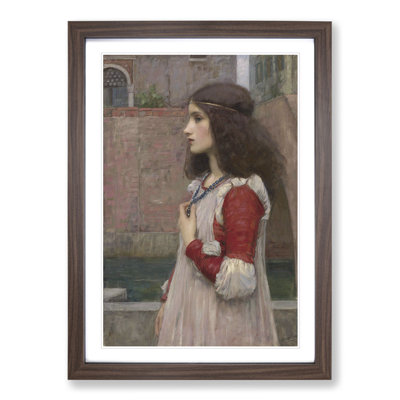Juliet by John William Waterhouse - Framed Print