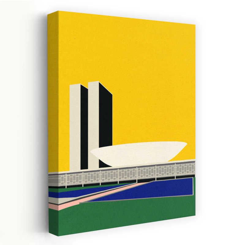 Art contemporain, architecture contemporaine, art urbain, H 24 po x l 16 po