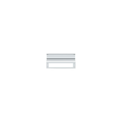 Fente pour boîte aux lettres 35B835F685004F1096B836E80F0F5C7C, chrome poli