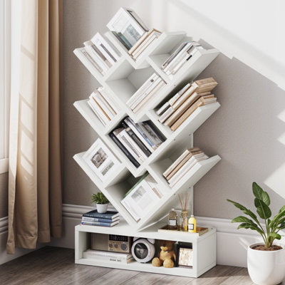 103 cm H x 57 cm W Geometric Bookcase